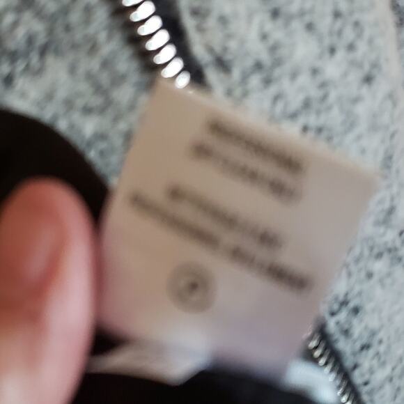 NEW Calvin Klein, rose tweed colored, wool blend, pea coat 2x - Picture 9 of 13